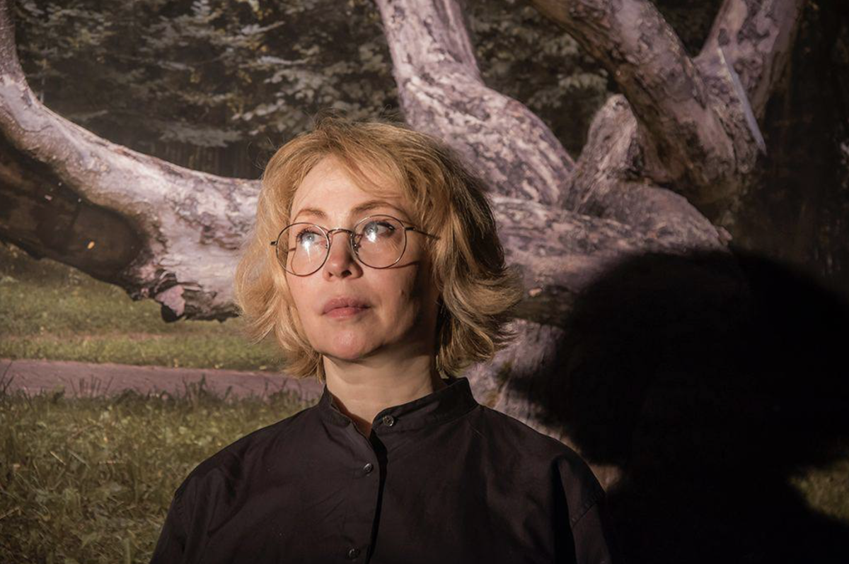 Куратор выставки «Остров Хамовники» Алла Мировская © Пресс-служба Центра современной культуры «Солодовня»