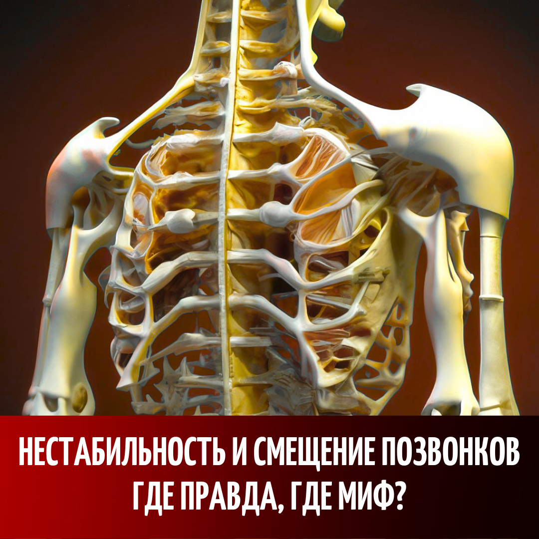 Нестабильность и смещение позвонков. Где правда, где миф? | Реабилитация  ONLINE | Дзен