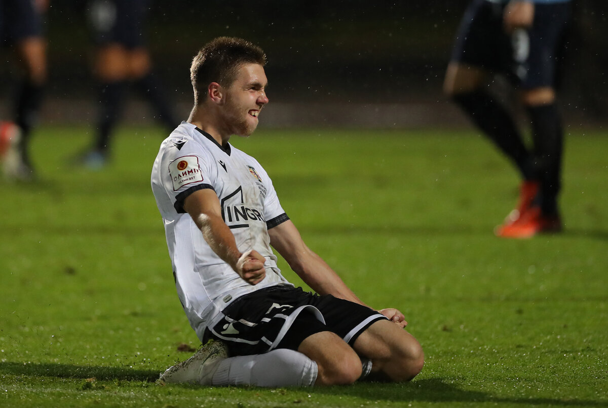 2019 год. Нападающий Иван Сергеев в игре за «Торпедо». Фото Александра Федорова, «СЭ»