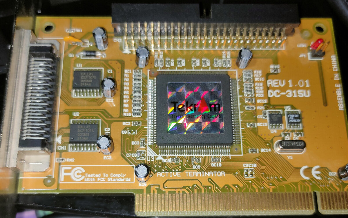 SCSI-Adapter PCI Tekram DC-315U