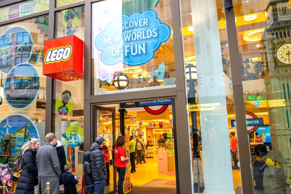 Флагманский магазин Lego, Лондон, Великобритания