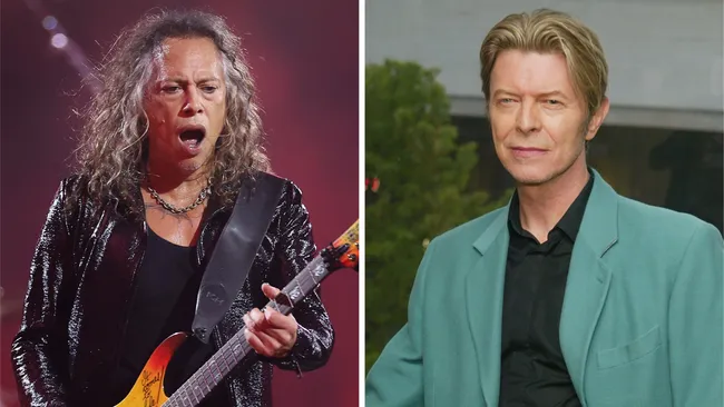 Участник группы Metallica Кирк Хэмметт рассказал о том, как его подвёз Дэвид Боуи, когда гитарист не мог добраться до отеля.