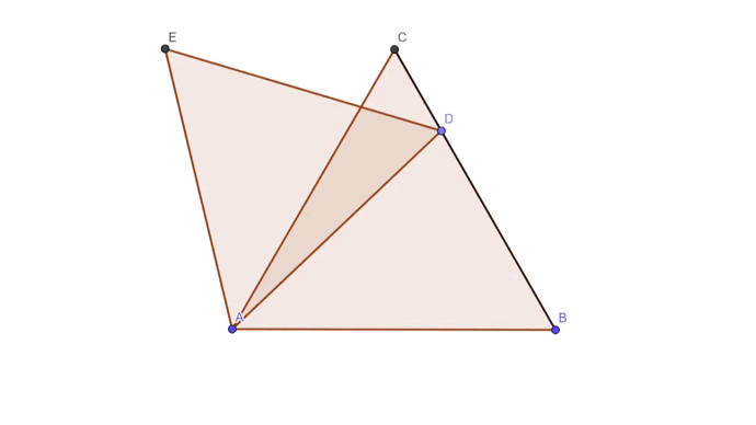 Обратите внимание на ГМТ точек Е при всех положениях D на ВС