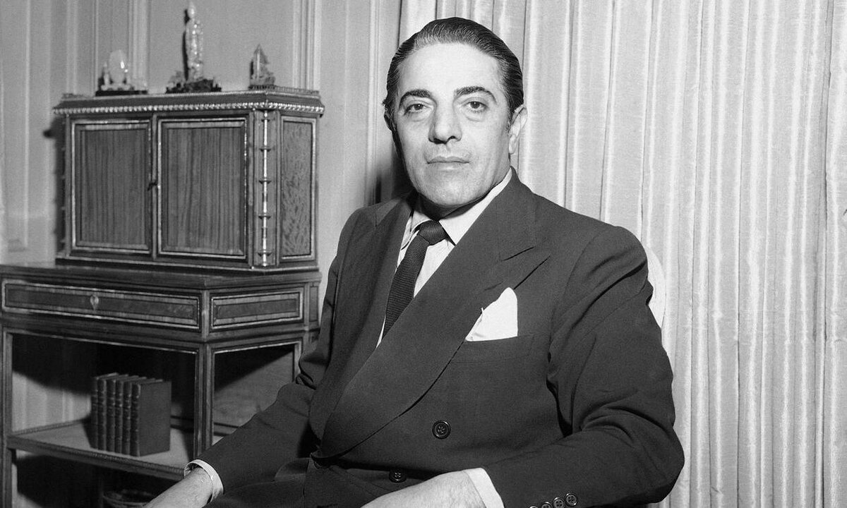 Аристотель Онассис - греческий магнат-судовладелец. Фото из интернета.