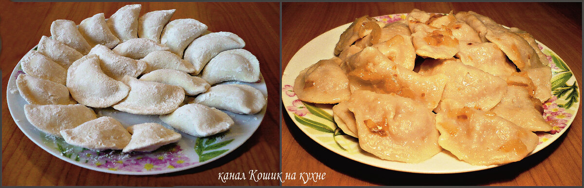 Вареники с капустой