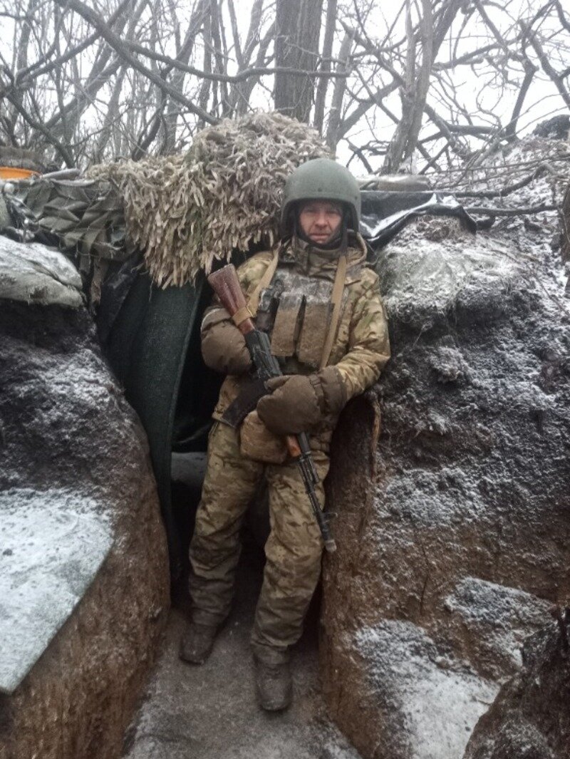 Валентин Метляков в зоне СВО