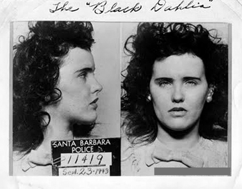 Задержанная 23 сентября 1943 года Элизабет Шорт. Фото из архива полиции Санта-Барбары