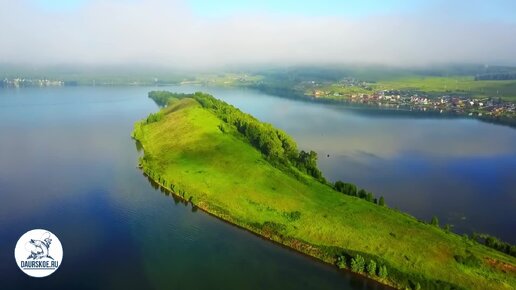 Озеро Большое (Парное), Круглое (Келинголь) и Малое. Шарыповские озёра.