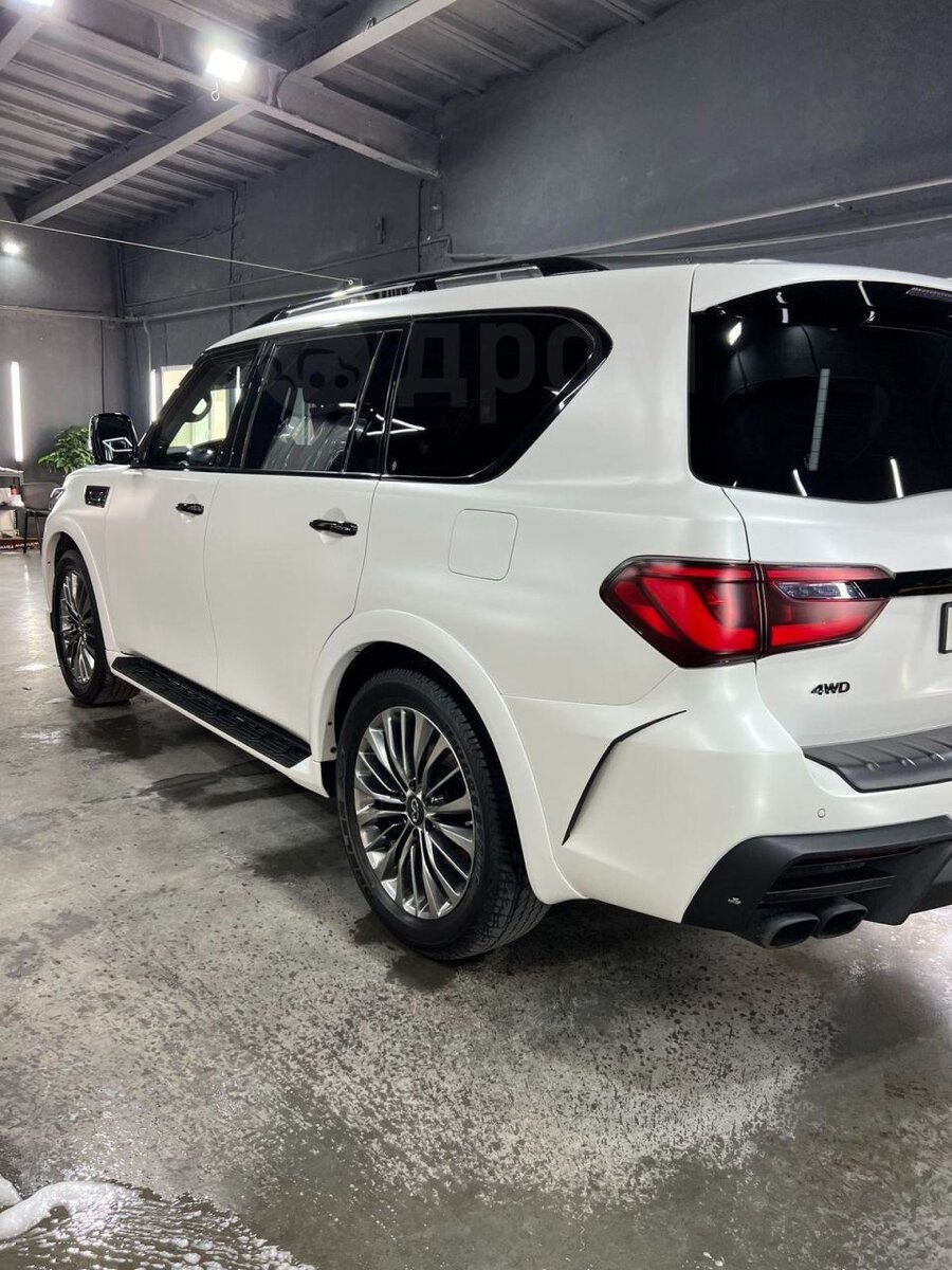 В Барнауле за 13 млн рублей продают белоснежный Infiniti QX80 в бронепленке  | ТОЛК | Дзен