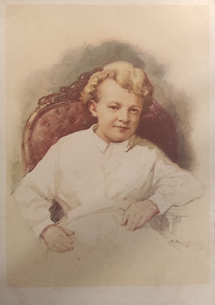 В.И. Ленин в детские годы 