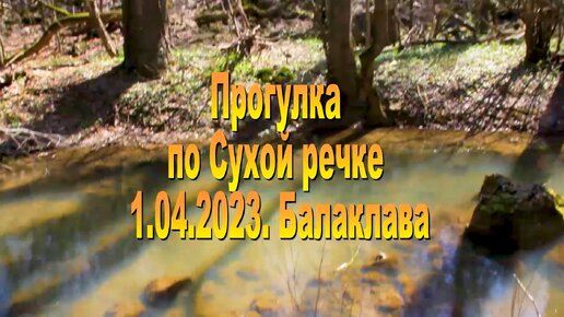 Сухая речка. 1.04.2023