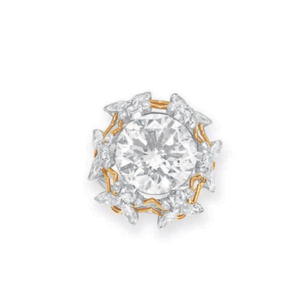Кольцо от JEAN SCHLUMBERGER, TIFFANY & CO. Продано на аукционе  Christie's в 2010 г. за $338500