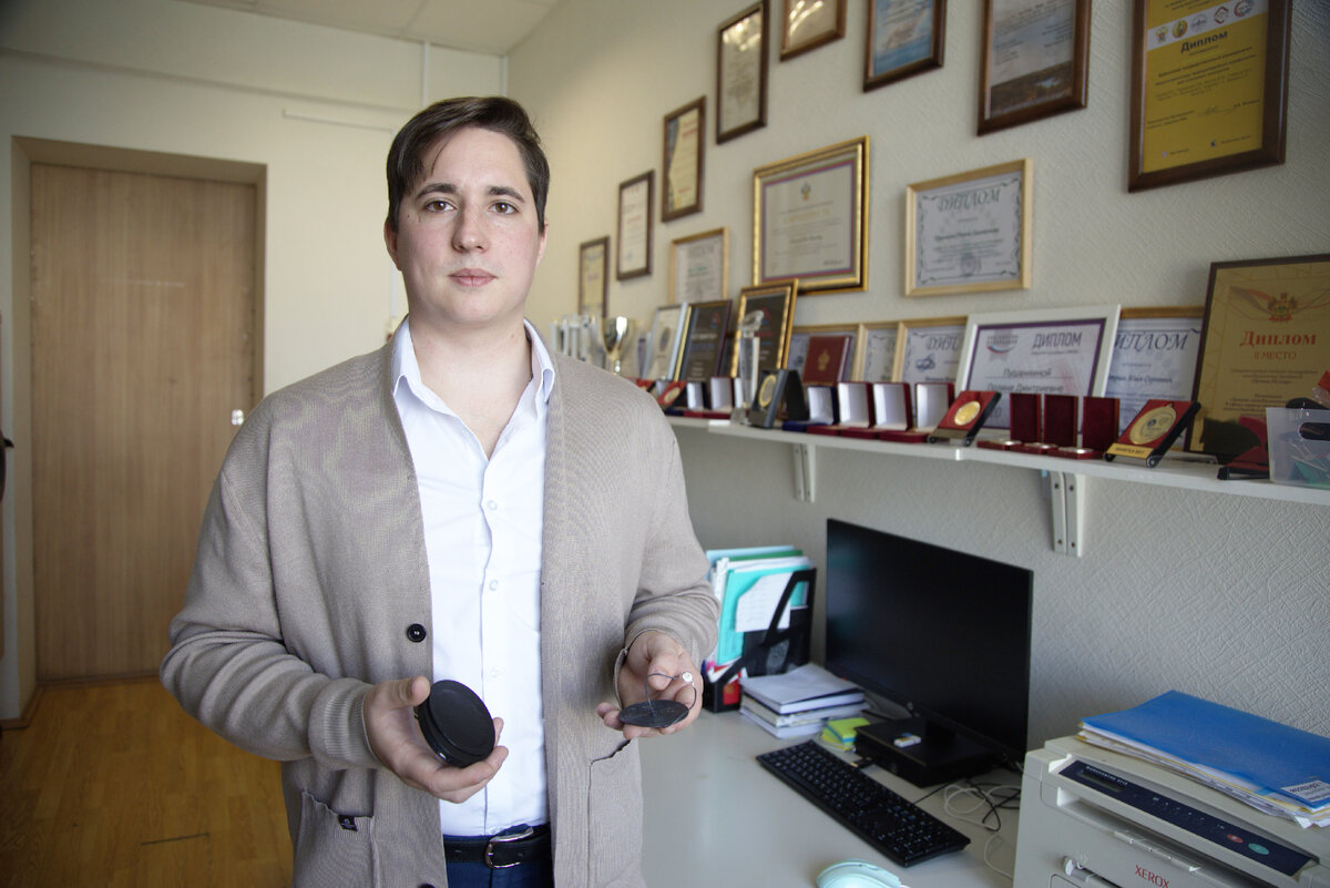 Георгий Андреев, разработчик беспроводной зарядки 