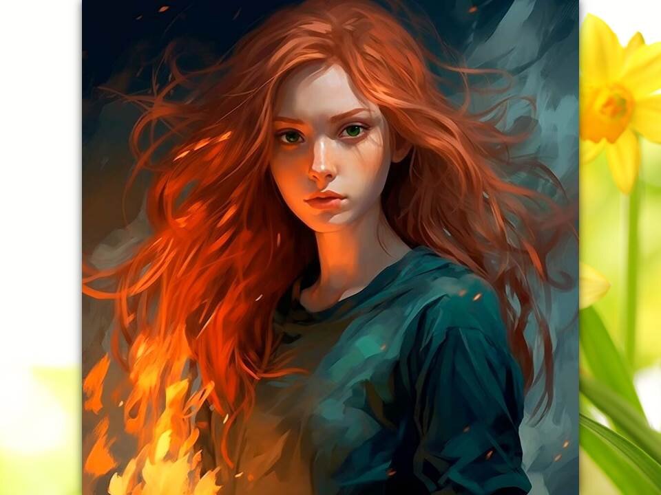 Главная героиня - Анка. Рисунки ИИ, которые теперь выплывают просто по запросу в яндекс.картинках ☺