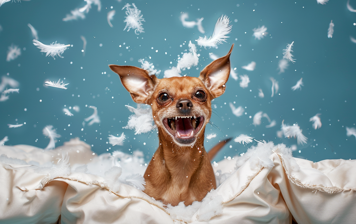 Той-терьер обожает что-то грызть =) / Изображение: AlphaPet Добавьте описание