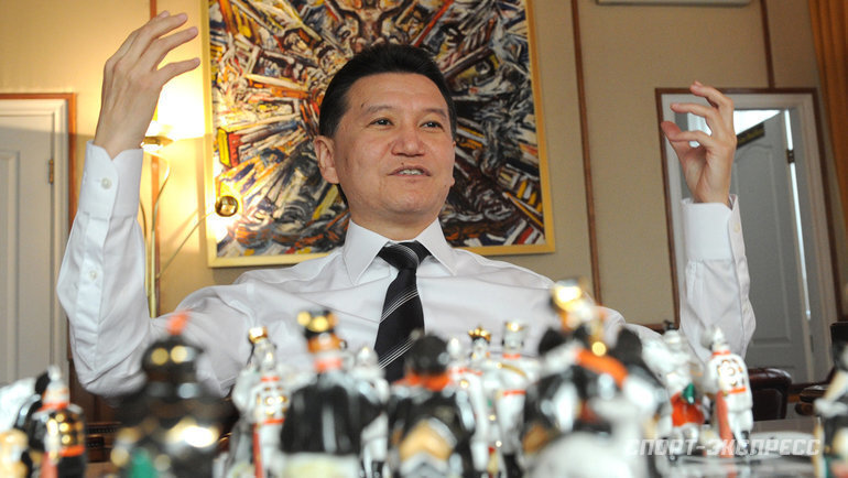    Кирсан Илюмжинов.Татьяна Дорогутина архив «СЭ»