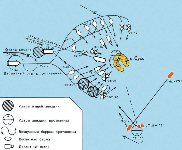 Где находится остров сухо