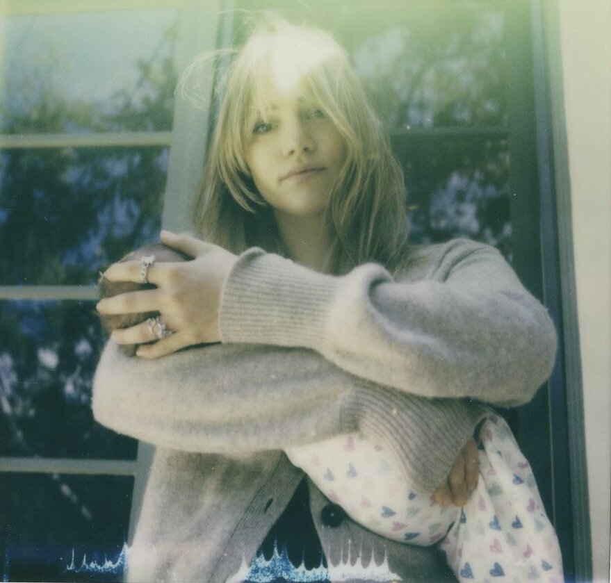 Сьюки Уотерхаус с малышом