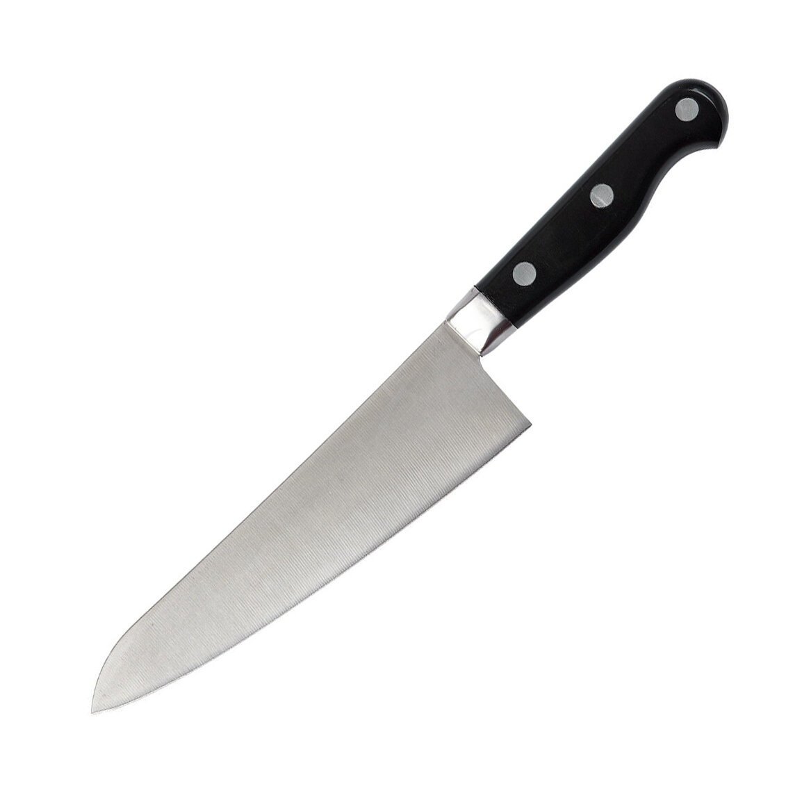 Нож универсальной формы, подходящий для нарезки разных продуктов
