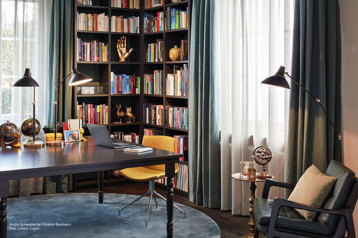 Ткани от швейцарской текстильной фабрики Creation Baumann