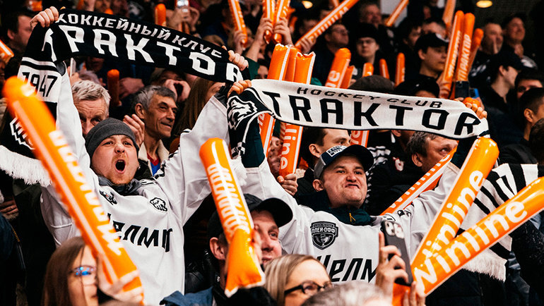    Болельщики «Трактора» раскупают все билеты.ХК «Трактор»