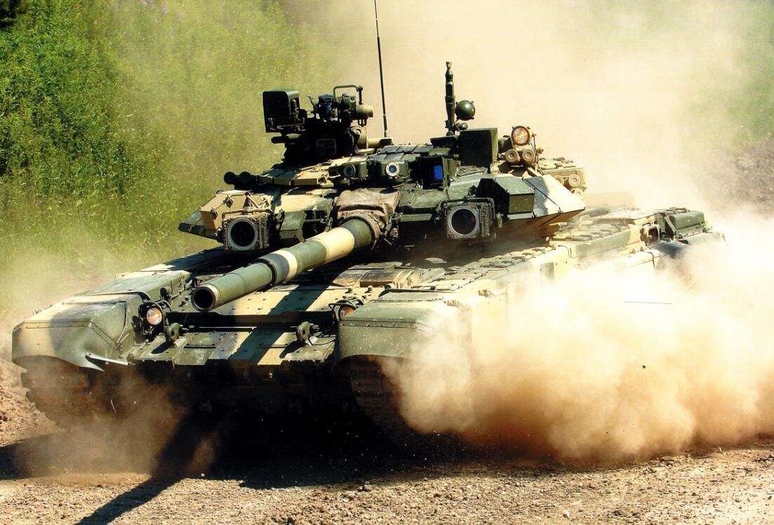 Демонстрационный Т-90С, полигон "Салита", 2003 г.