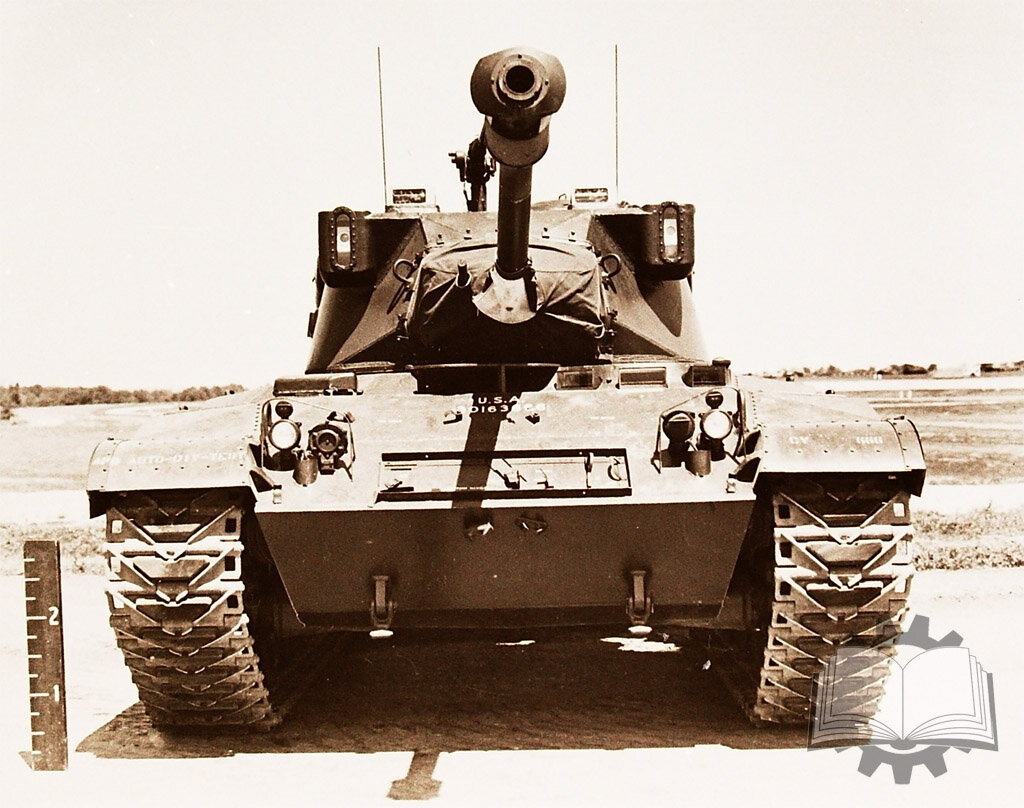 Light Tank T37 на Абердинском полигоне.