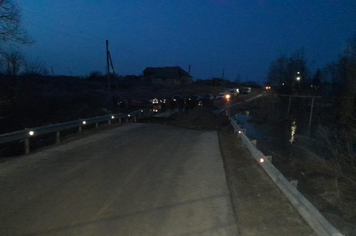    Под Пензой начали проверку по сообщению о разрушении моста в Медаевке