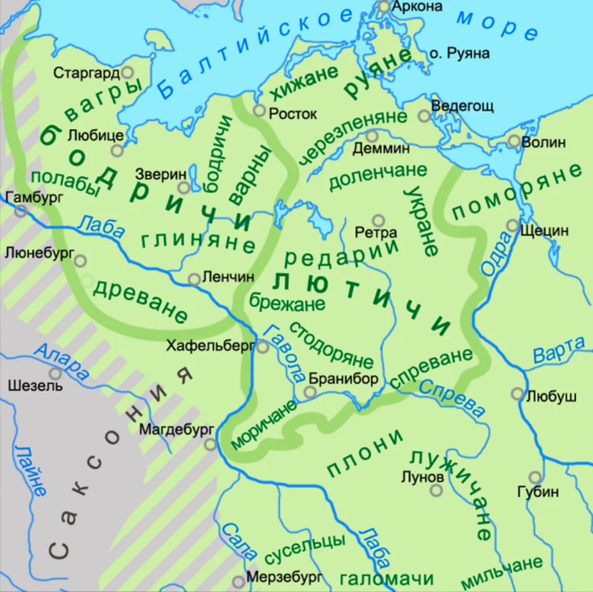 Какие племена жили на территории парка митино. Расселение полабских славян. Полабские и Поморские славяне карта. Карта расселения славян лютичи. Бодричи ободриты.