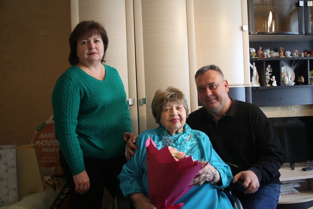 Почетному гражданину Твери Валентине Беляковой - 95!