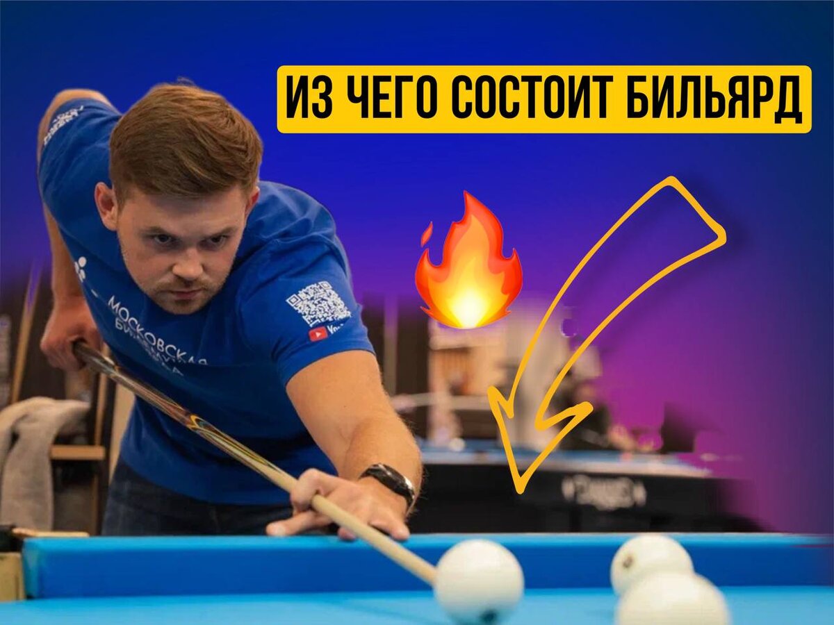 🤔🎱Из чего состоит бильярд. | МОСКОВСКАЯ АКАДЕМИЯ БИЛЬЯРДА | Дзен