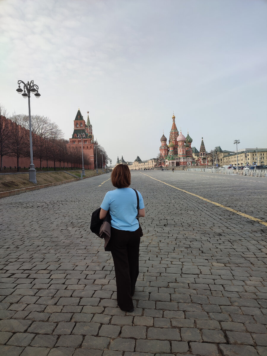 На Красной площади впервые была не проездом)