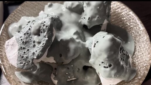 ASMR crunch chalk in paste_ мороженое из Белой горы в Голубой Узбечке🍧🤤🩵#asmr #crunchy #relax