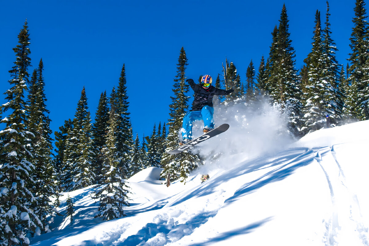 Горнолыжный курорт Шерегеш.