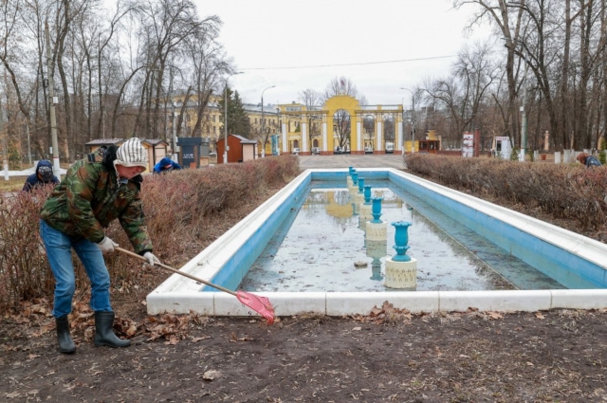    Зоны отдыха в Нижнем Новгороде готовят к открытию паркового сезона