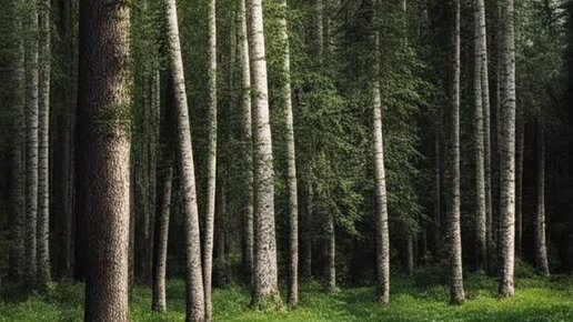 Звуки пения лесных птиц , очень красиво и умиротворяюще, радостно и волшебно ✨