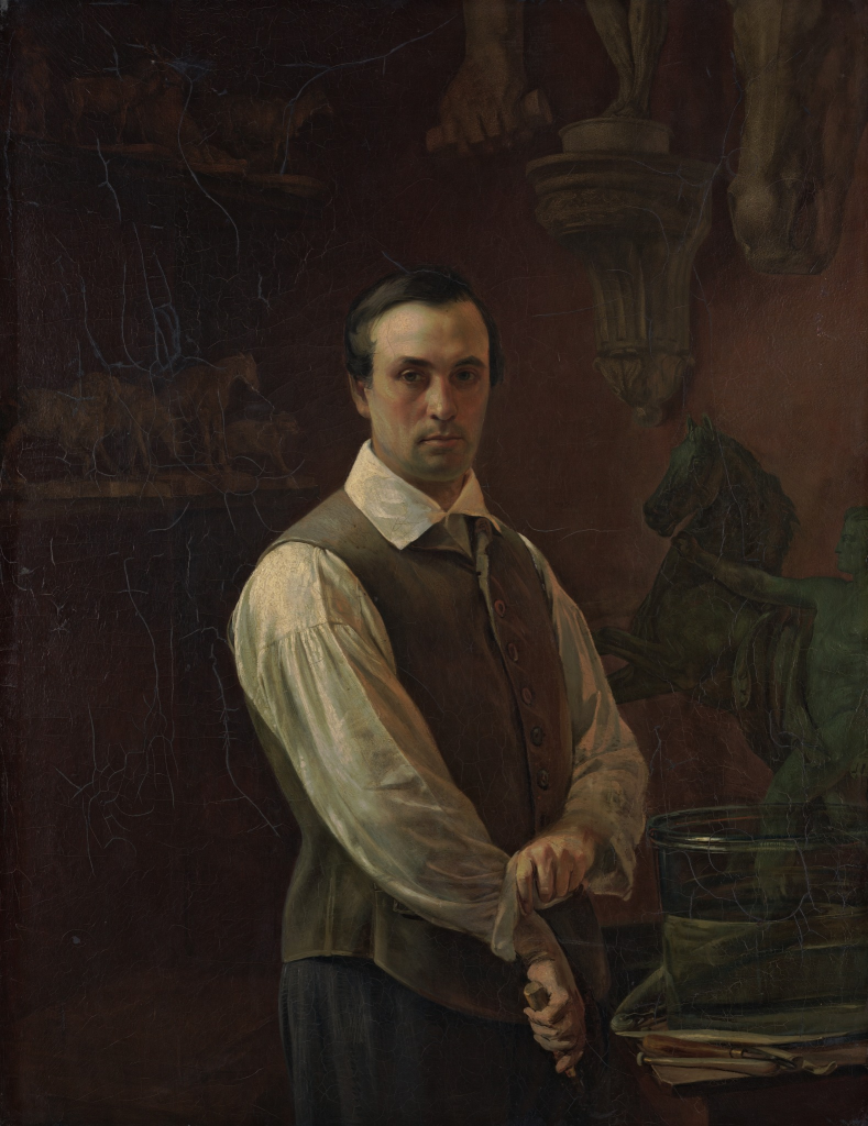 Портрет барона П. К. Клодта., худ. Ф. А. Горецкий, 1850 /фото с сайта my.tretyakov.ru/
