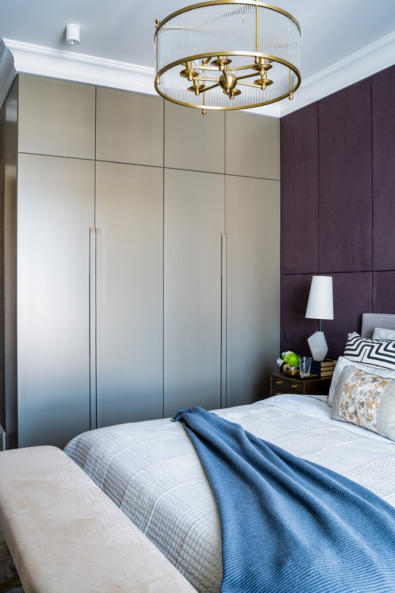 Реализованный интерьер по проекту дизайнера Марии Нечаевой, стеновые панели Sofas&Decor