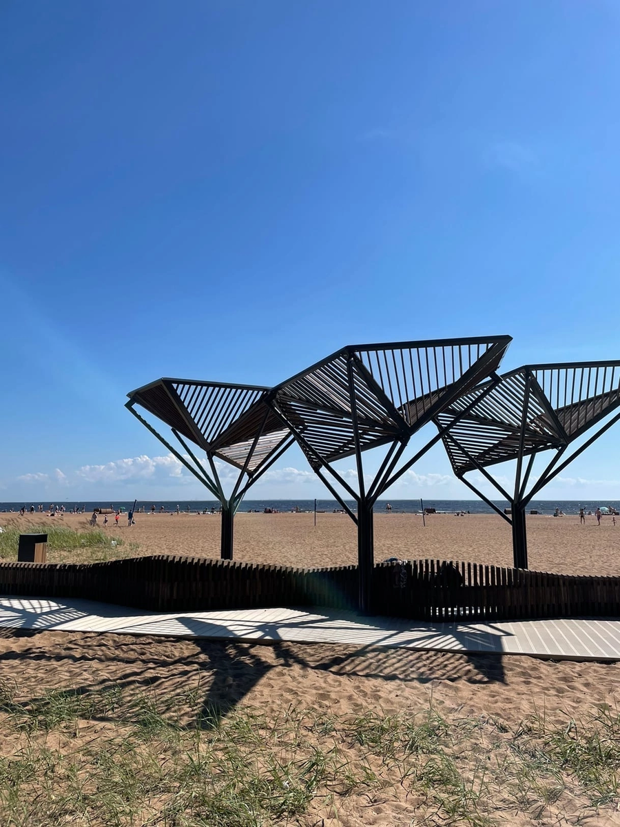 Зеленогорский пляж