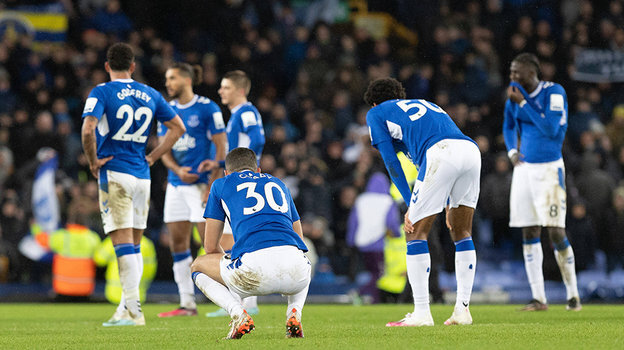    Футболисты «Эвертона». Global Look Press