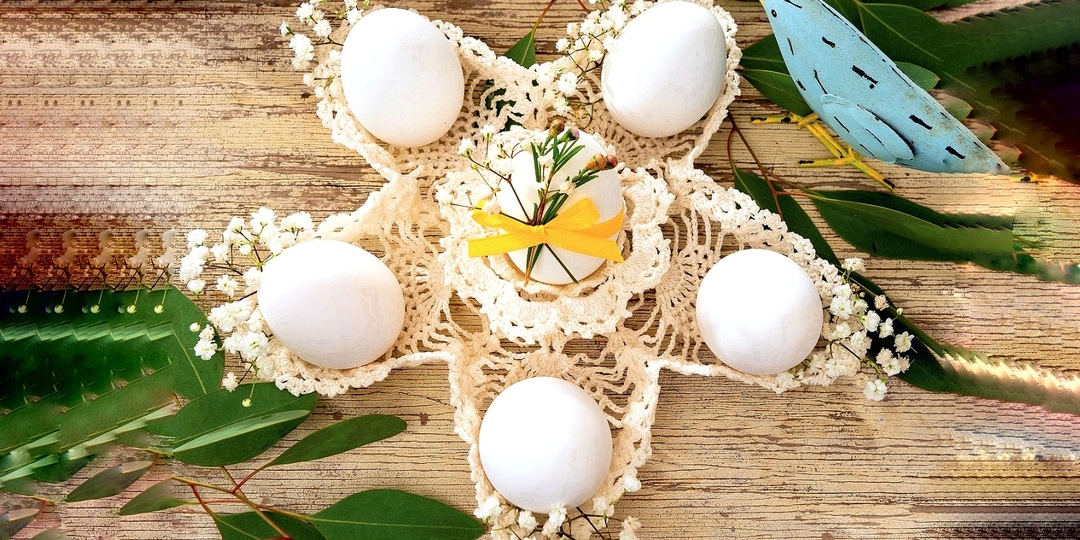 Вязание салфеток и других декоративных элементов крючком к Пасхе. Делюсь идеями, как весь этот декор использовать с пользой и прилагаю схемы