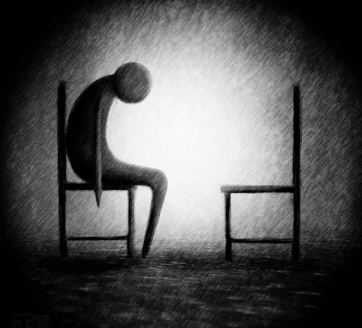 В душе только тьма и одиночество