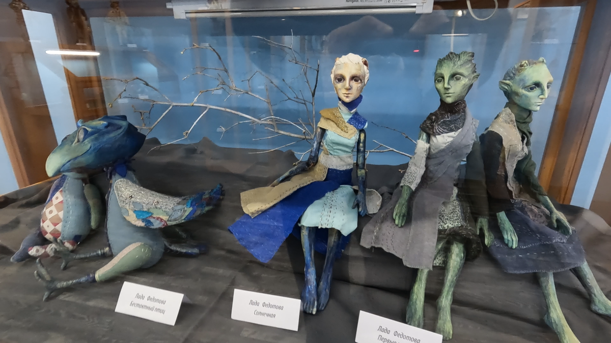    В музее Бубновых открылась выставка авторских кукол