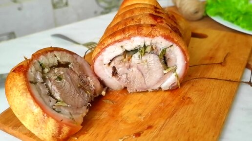 Приелась буженина? Тосканская свинина в помощь! Arista in porchetta мясной рулет