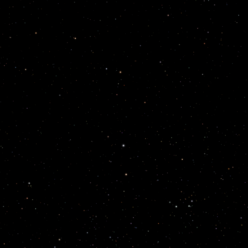 Созвездие Компаса при наблюдении в космосе (изображение автора)