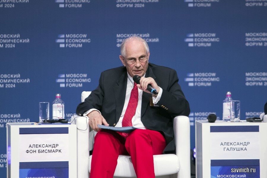 Александр фон Бисмарк, немецкий предприниматель, общественный деятель, основатель российско-немецкого общественного проекта «Бисмарк-диалог». Фото Галины Савинич