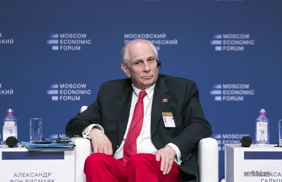 Александр фон Бисмарк, немецкий предприниматель, общественный деятель, основатель российско-немецкого общественного проекта «Бисмарк-диалог». Фото Галины Савинич
