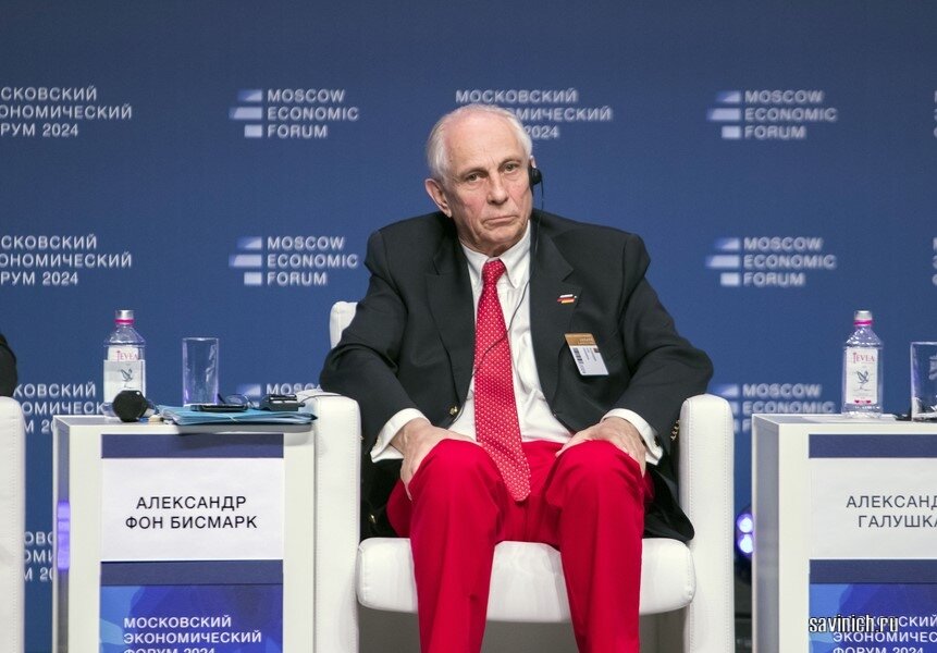 Александр фон Бисмарк, немецкий предприниматель, общественный деятель, основатель российско-немецкого общественного проекта «Бисмарк-диалог». Фото Галины Савинич