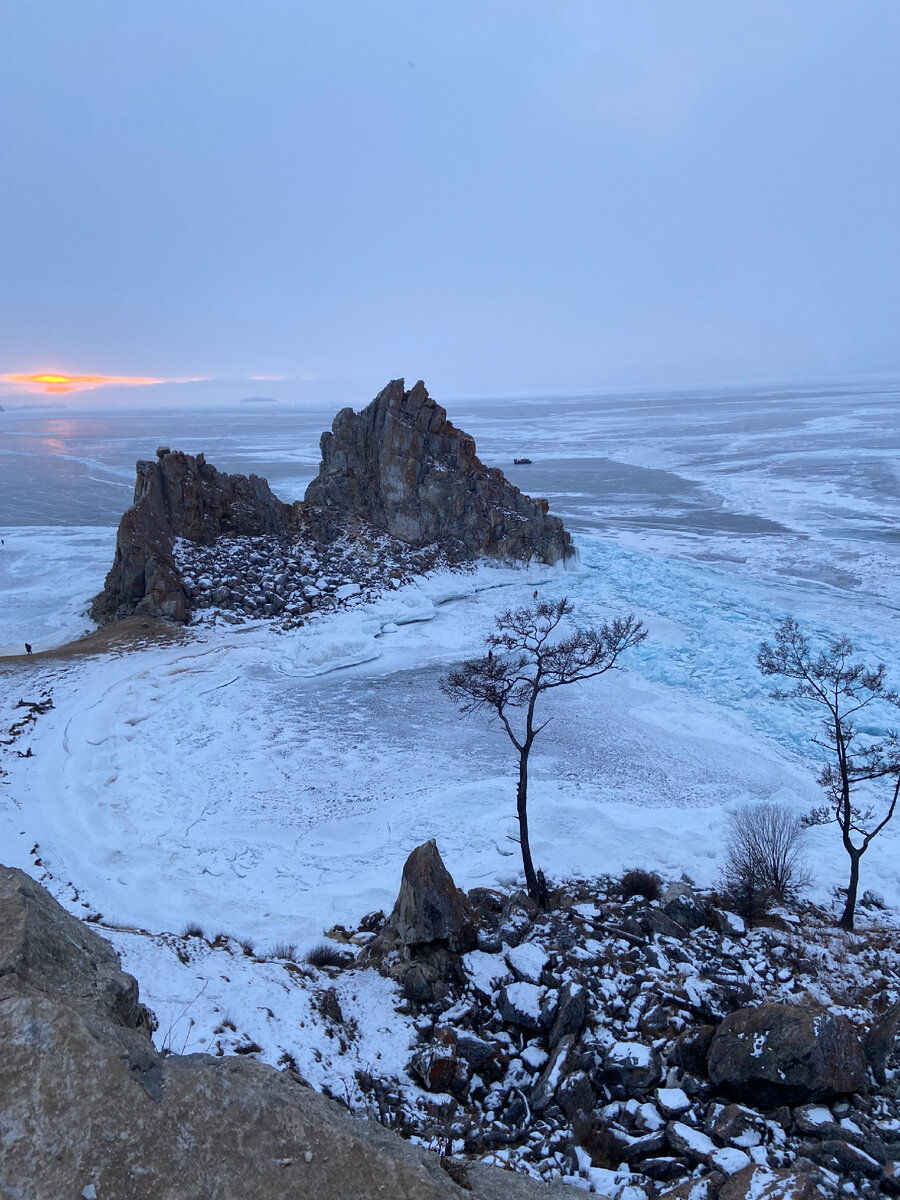 Вид со скалы Шаманки