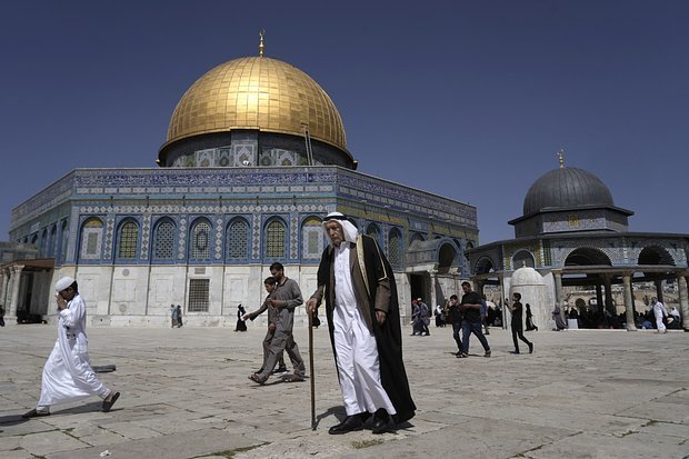 Dome of the Rock και Al-Aqsa Τζαμί. Φωτογραφία: Mahmoud Illean/AP